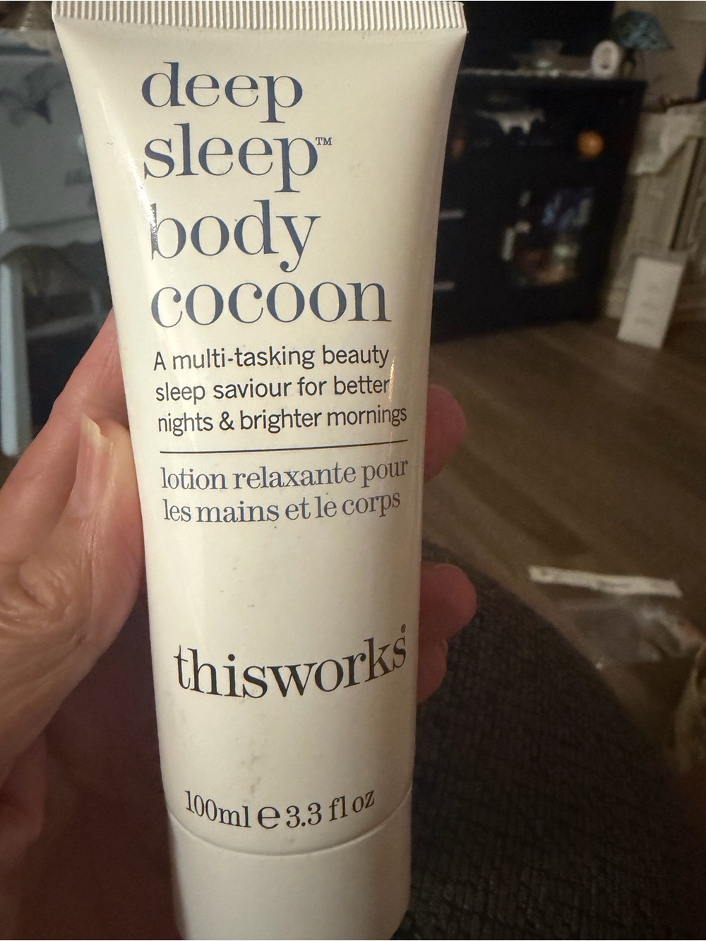 Deep Sleep Body Cocoon Lotion - White